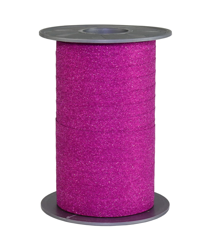 Polyband 10mm Glitter Pink (100m)