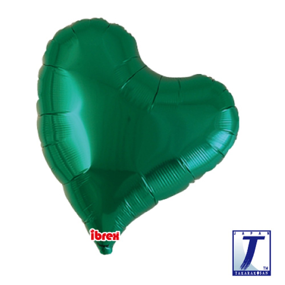 14" Sweet Heart Metallic Green (ibrex)