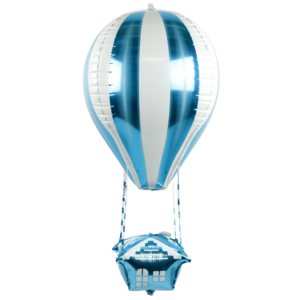 35" Heißluftballon Blau