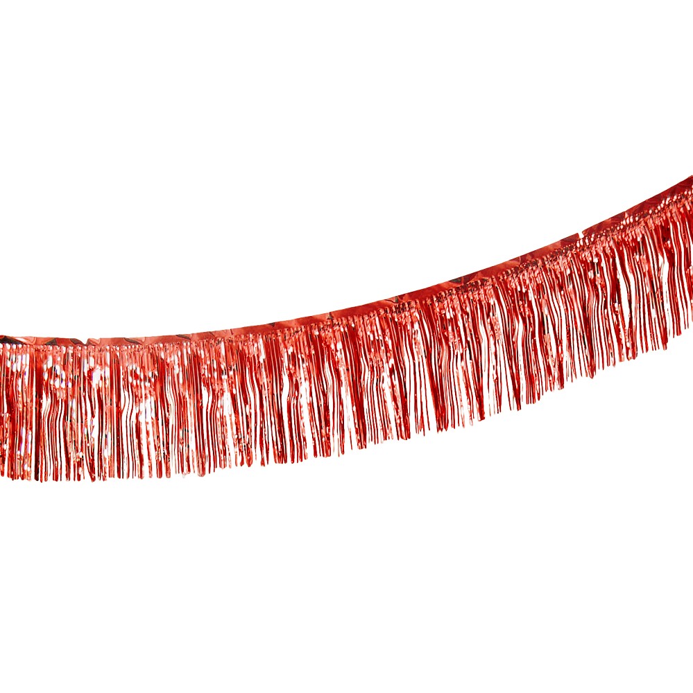 Folien-Fransenvorhang Rot (0,25mx5m)