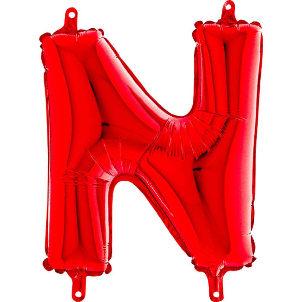 14" Folienbuchstabe "N" Red