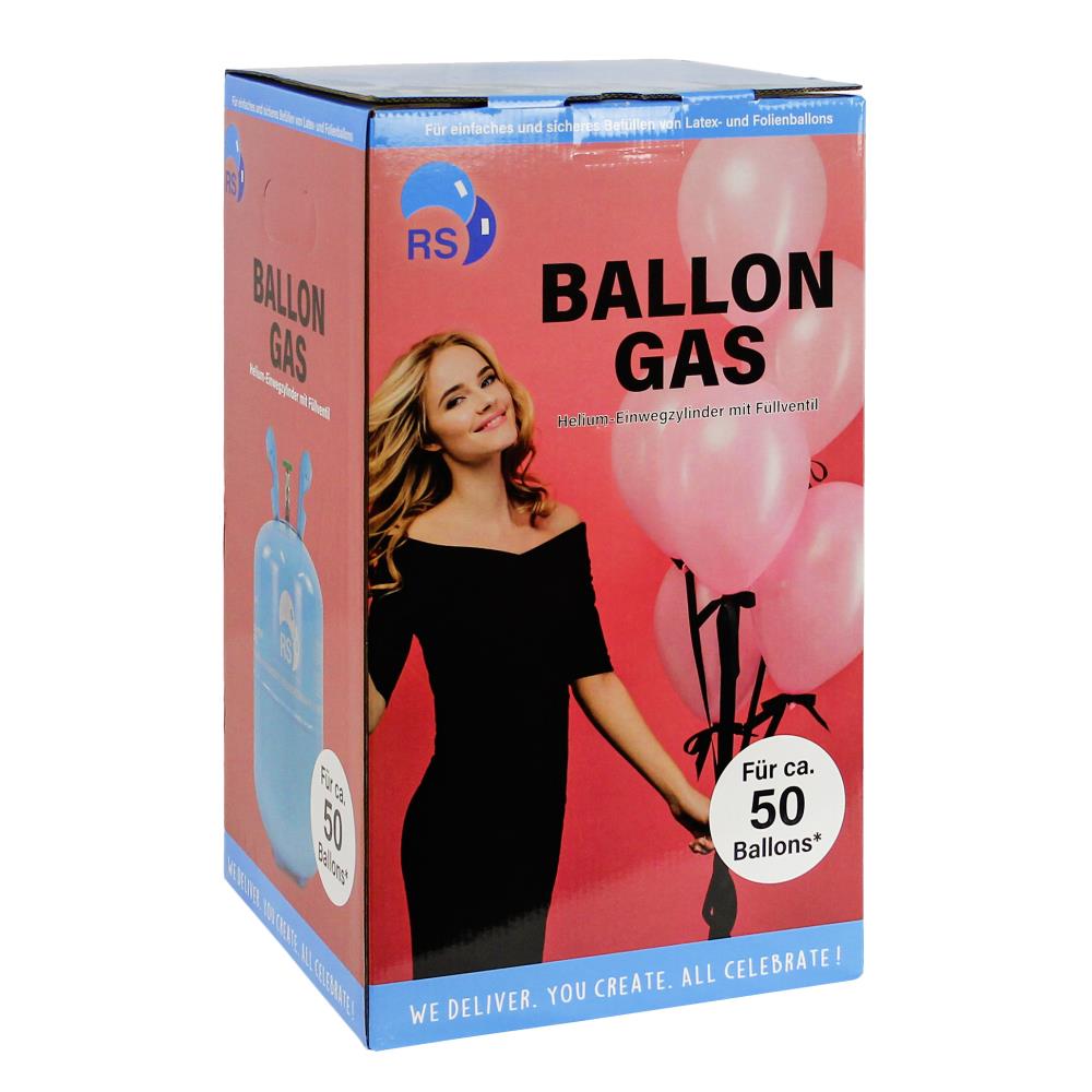 Helium-Einwegzylinder (ca.50 Ballons)