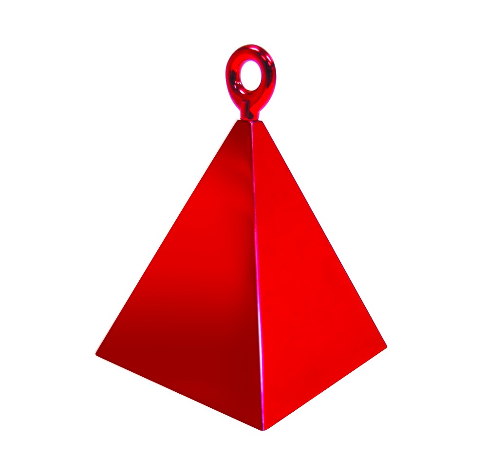 Ballongewicht Pyramide rot