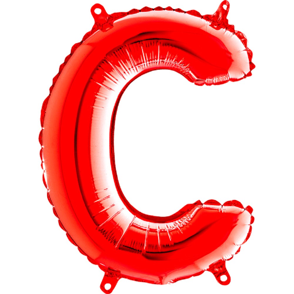 14" Folienbuchstabe "C" Red