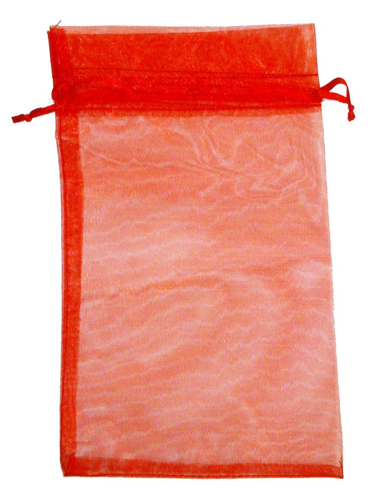 Organzabeutel rot (15 x 23cm)
