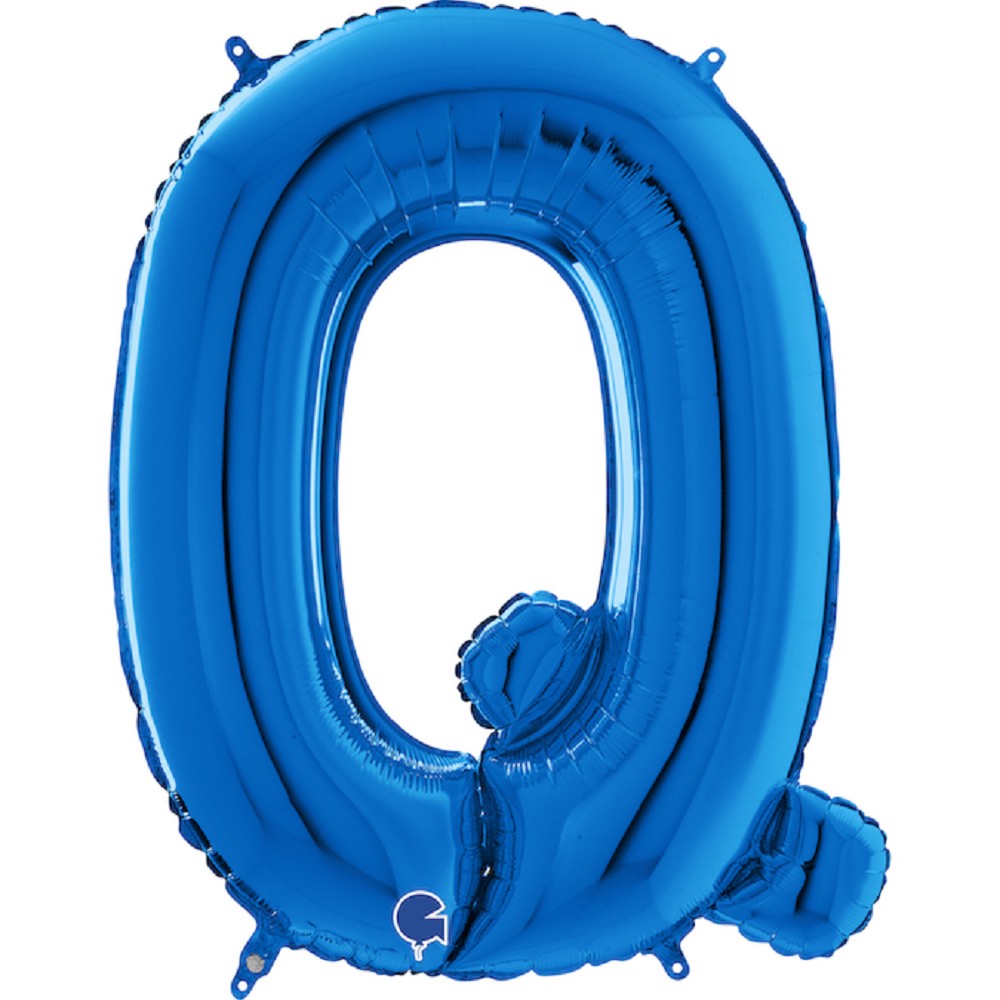 26" Folienbuchstabe "Q" Blue
