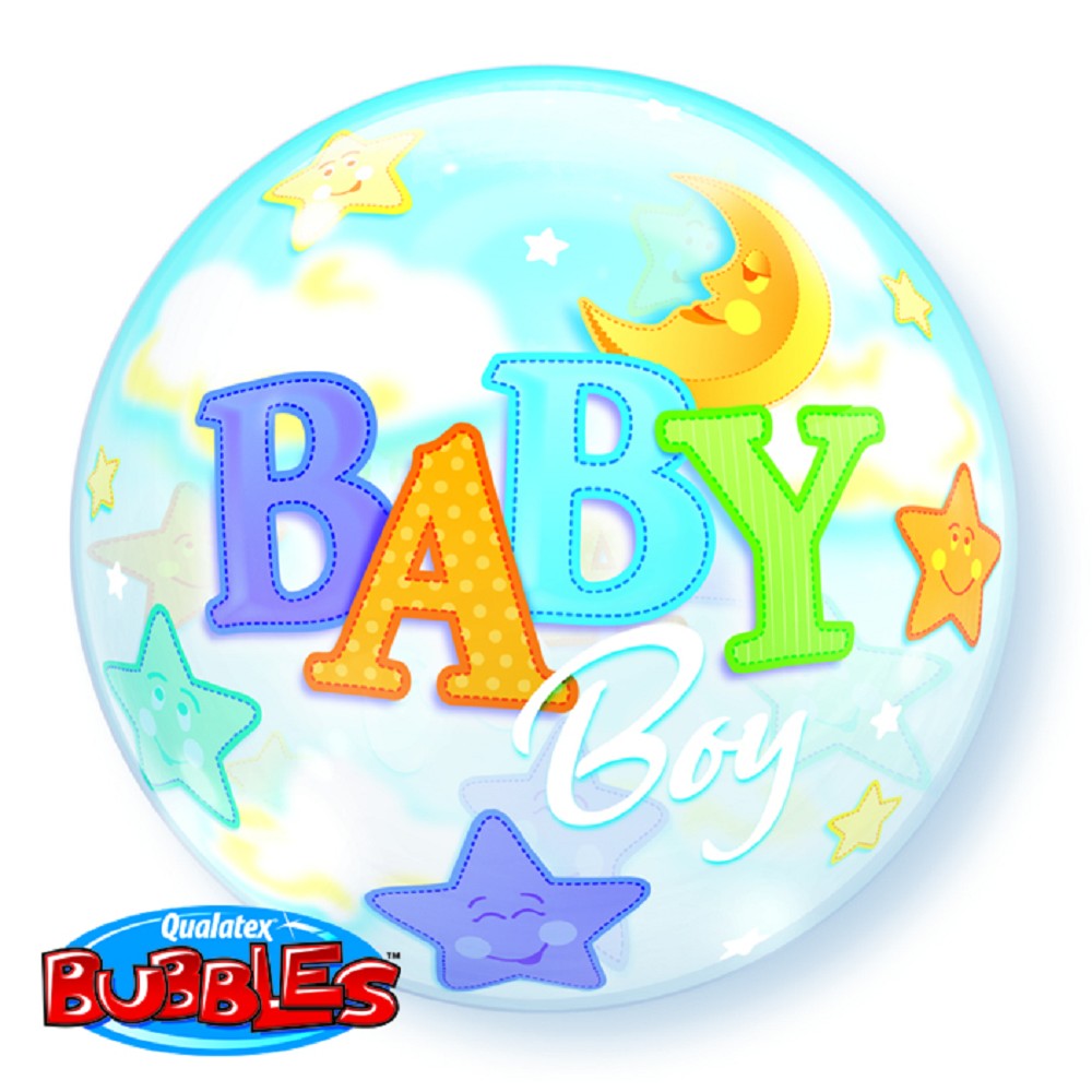 22" Single Bubble Baby Boy