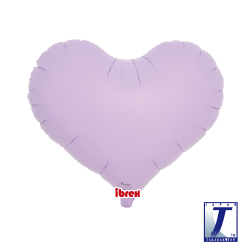 14" Jelly Heart Pastel Lavender (ibrex)
