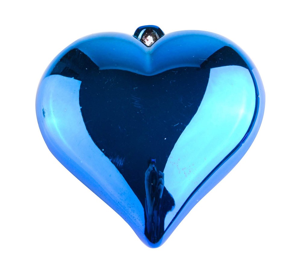 Ballongewicht Herz blau (17 Stück pro Beutel)
