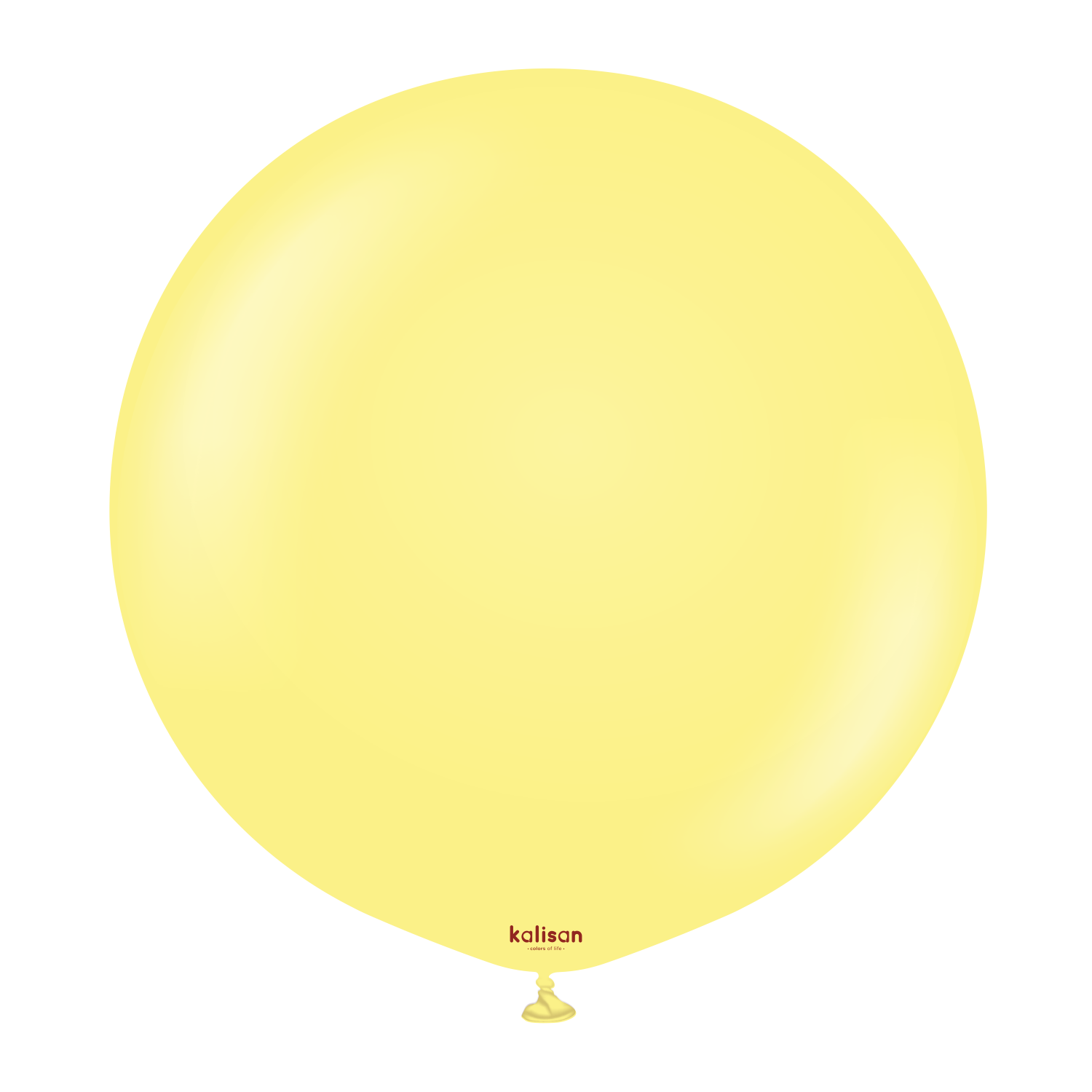36" Riesenballon Macaron Yellow (2 Stück)