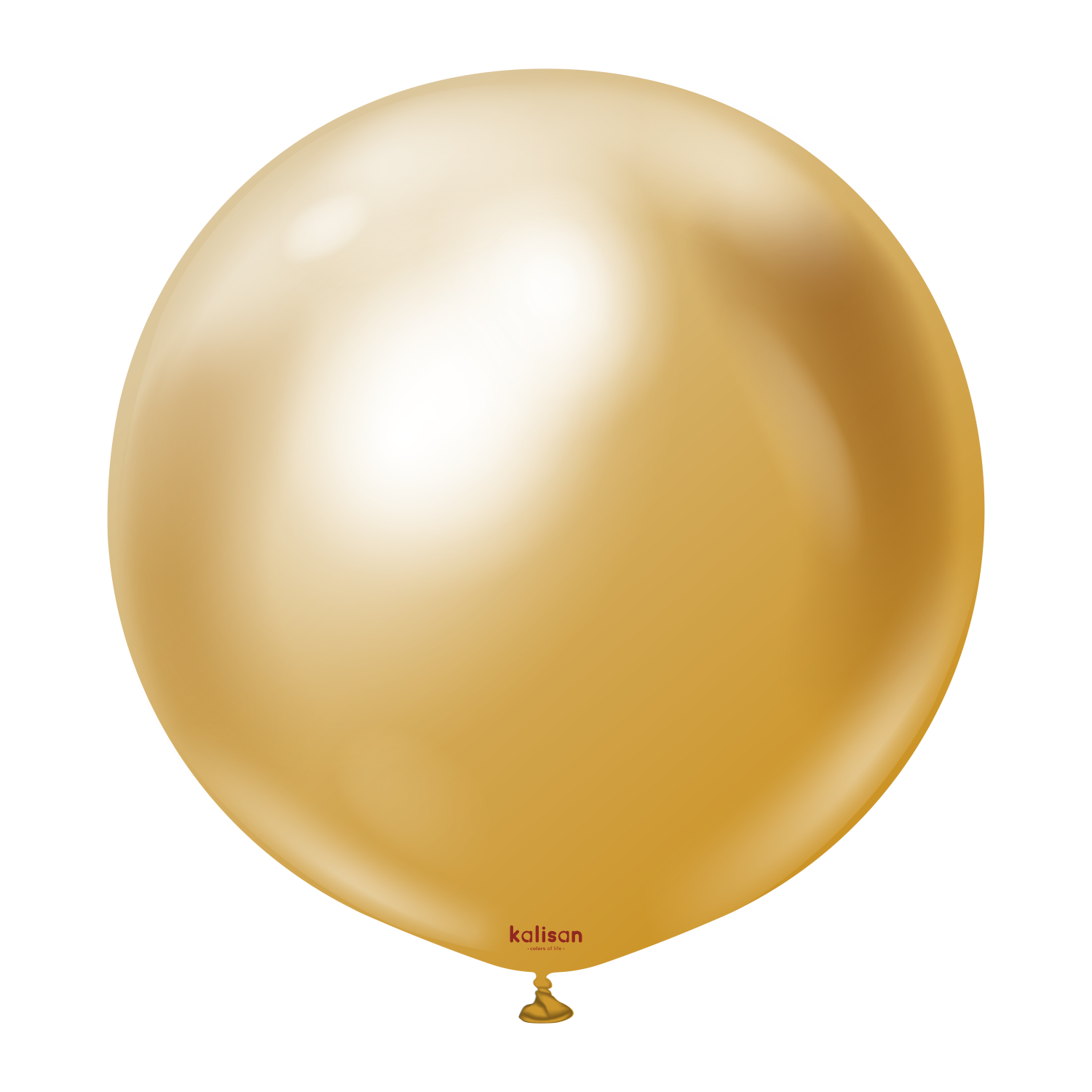 36" Riesenballon Mirror Gold (2 Stück)