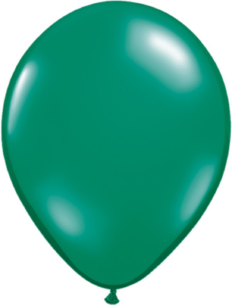 5" Jewel Emerald green (100 Stück)