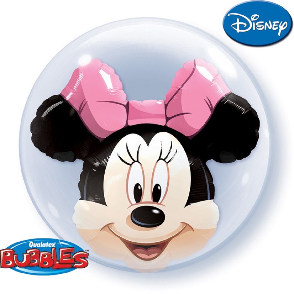 24" Double Bubble Minnie Mouse