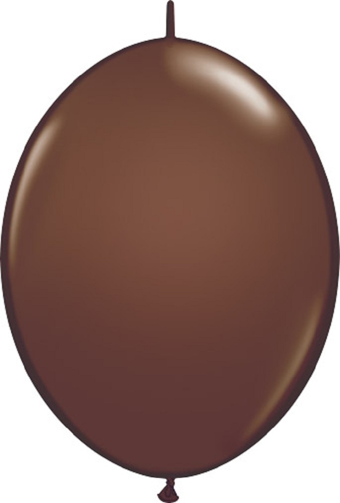 6" Quick Link Chocolate Brown (50 Stück)