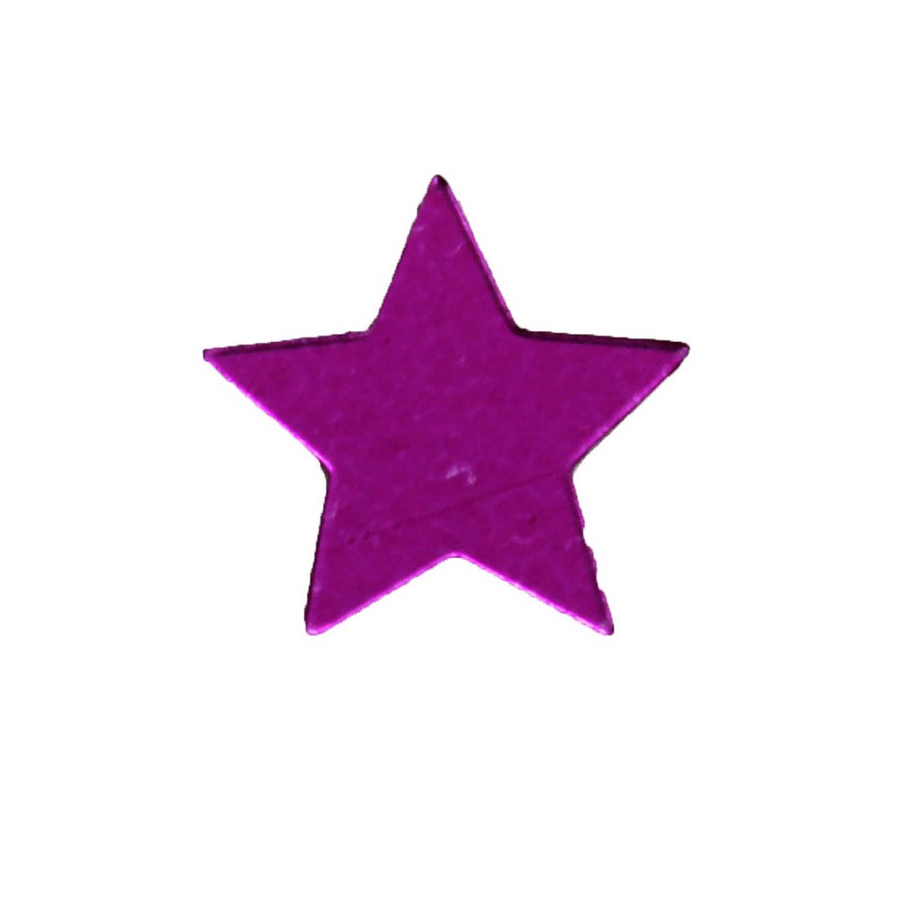 Flitter, Sterne 11mm pink-lila (500gr)