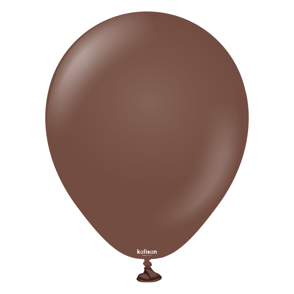 5" Standard Chocolate Brown (100 Stück)