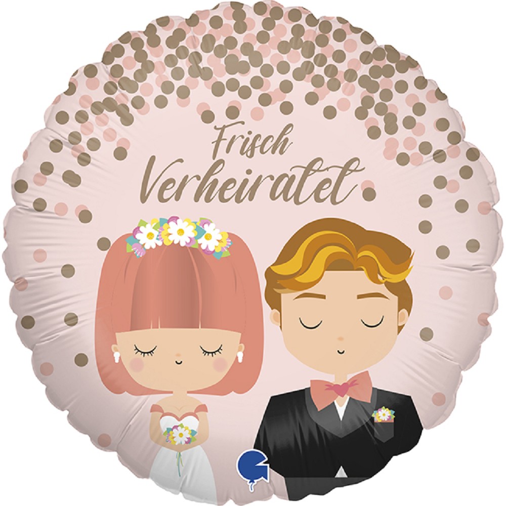 18" Braut und Bräutigam