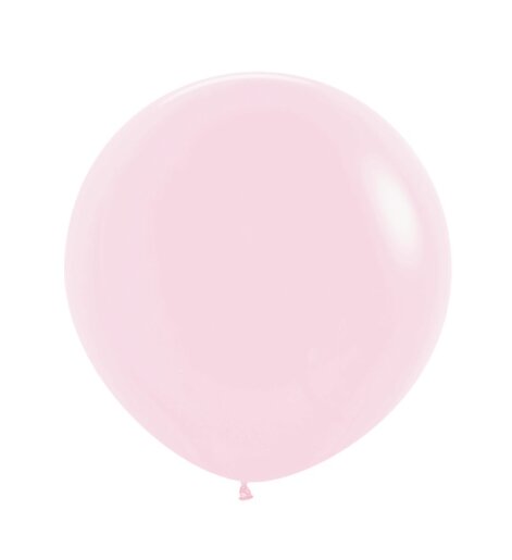 24" Pastel Matte Pink (10 Stück)