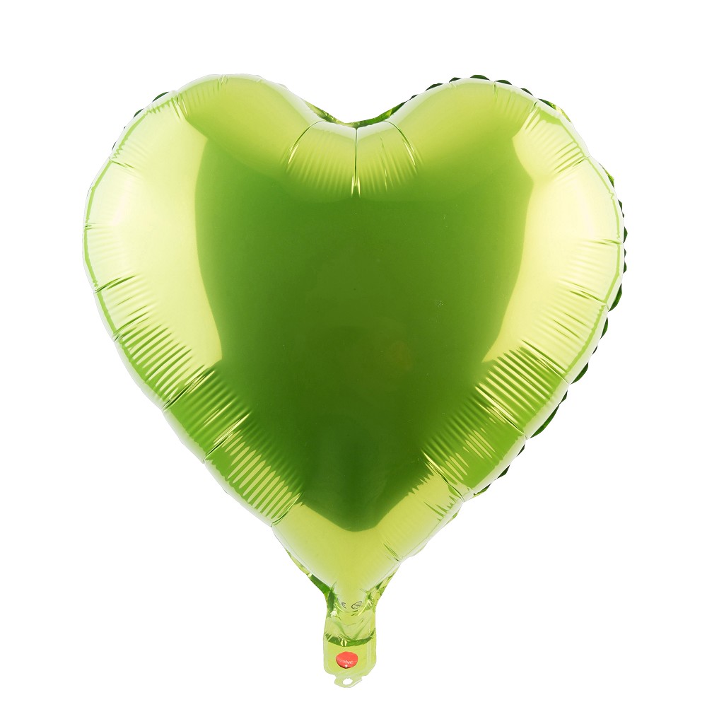9" Herz Mai grün (mit Ventil, für Luftfüllung)