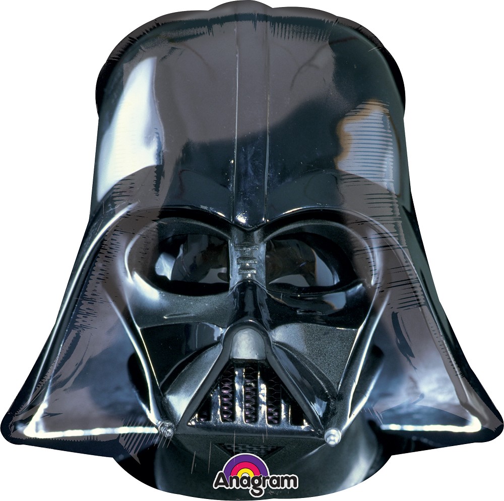 25" Darth Vader Helmet Black