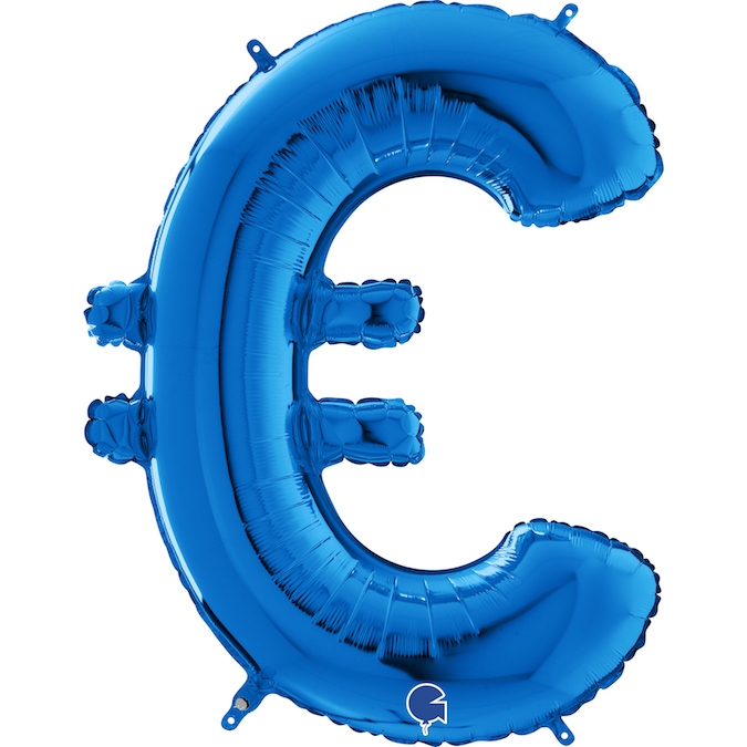 26" Symbol "€" Blue