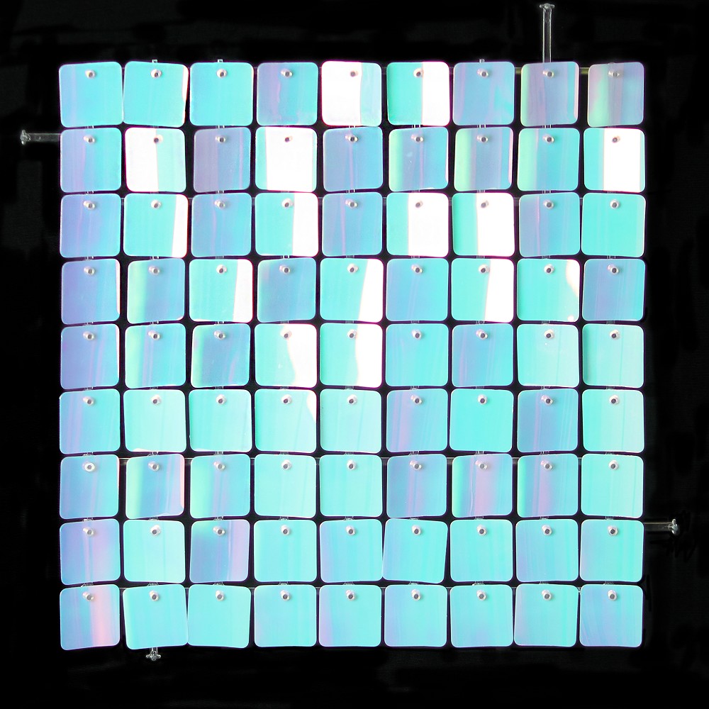 SolaAir Sequin Wall Decor Standard (viereckig) - Blue/Pink