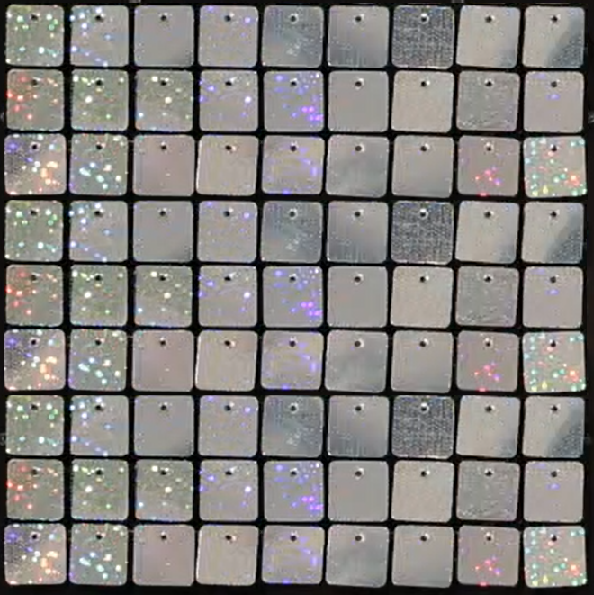 SolaAir Sequin Wall Decor Standard (viereckig) - Rainbow Dot