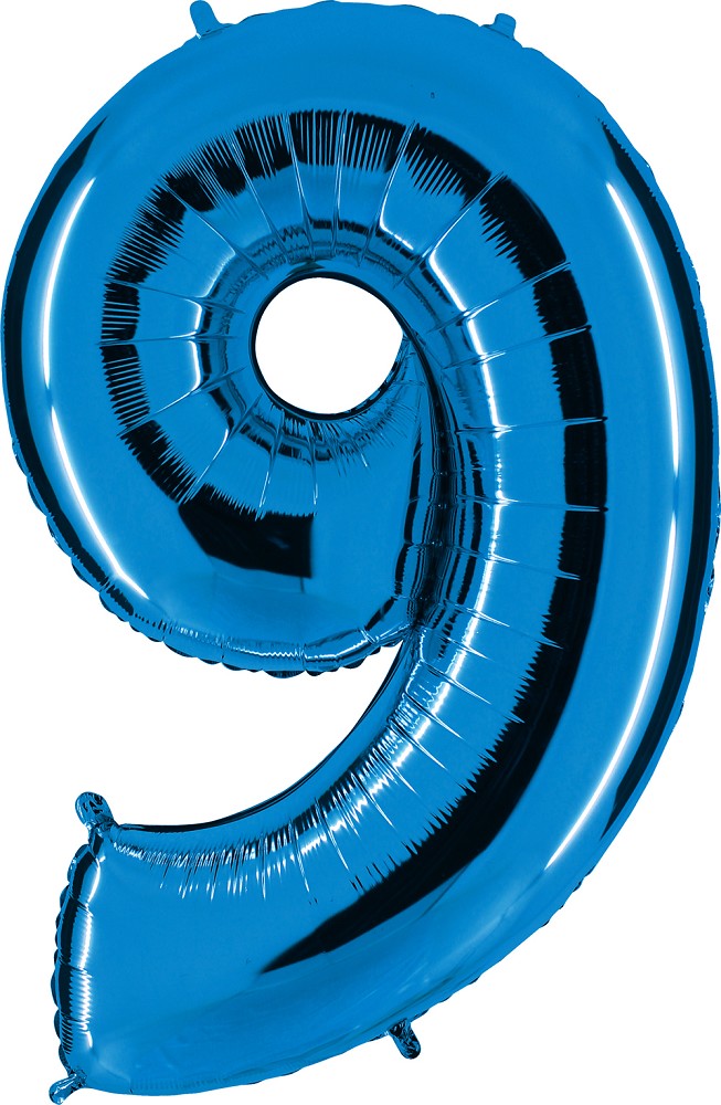 40" Folienzahl "9" Blue