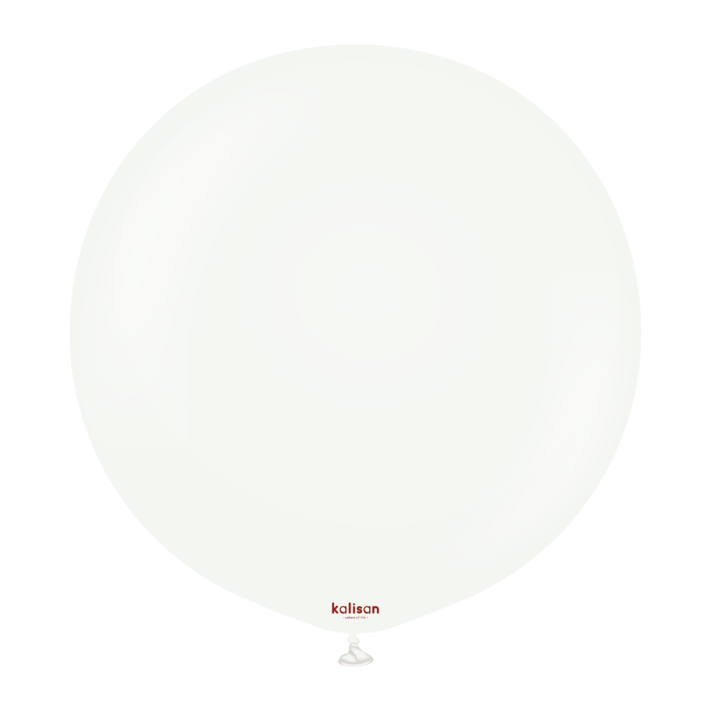 24" Riesenballon Standard White (2 Stück)