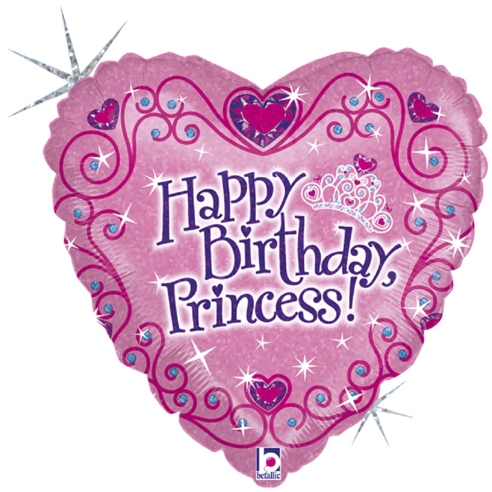 18" Happy Birthday Prinzessin