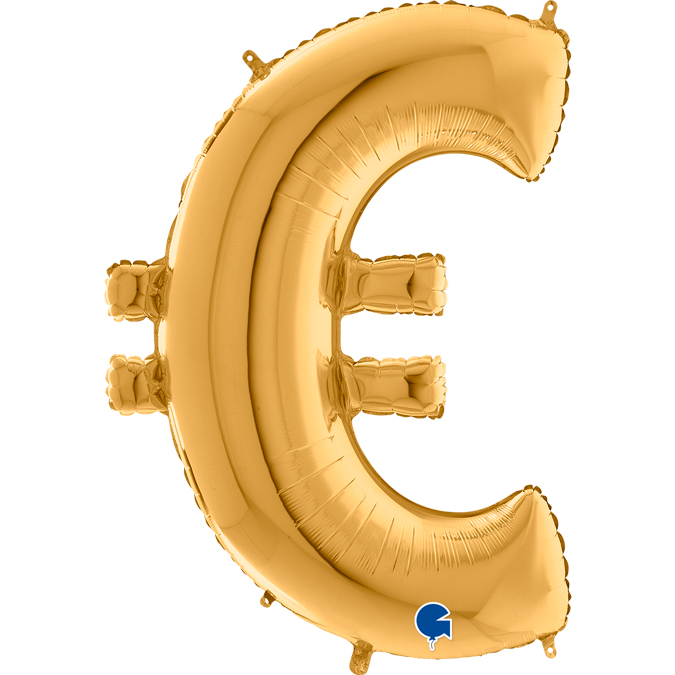 40" Symbol "€" Gold (Altgold)