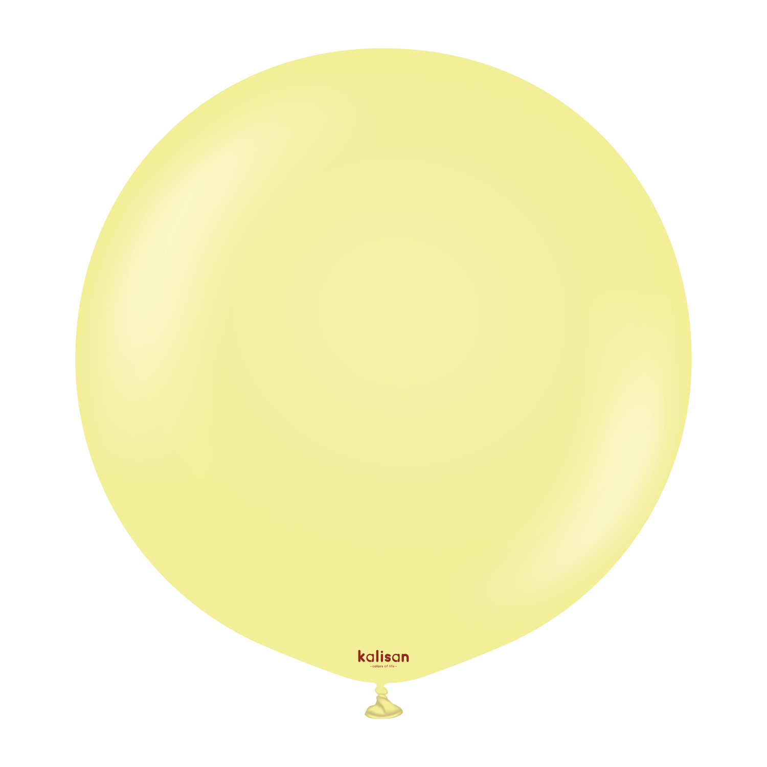 24" Riesenballon Macaron Yellow (10 Stück)