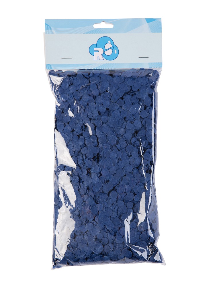 Papier-Konfetti 8mm blau