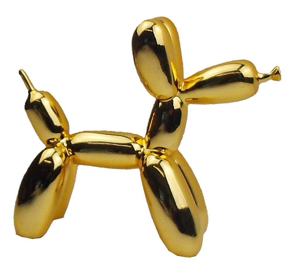Prämienartikel - Golden Balloon Dog 25cm