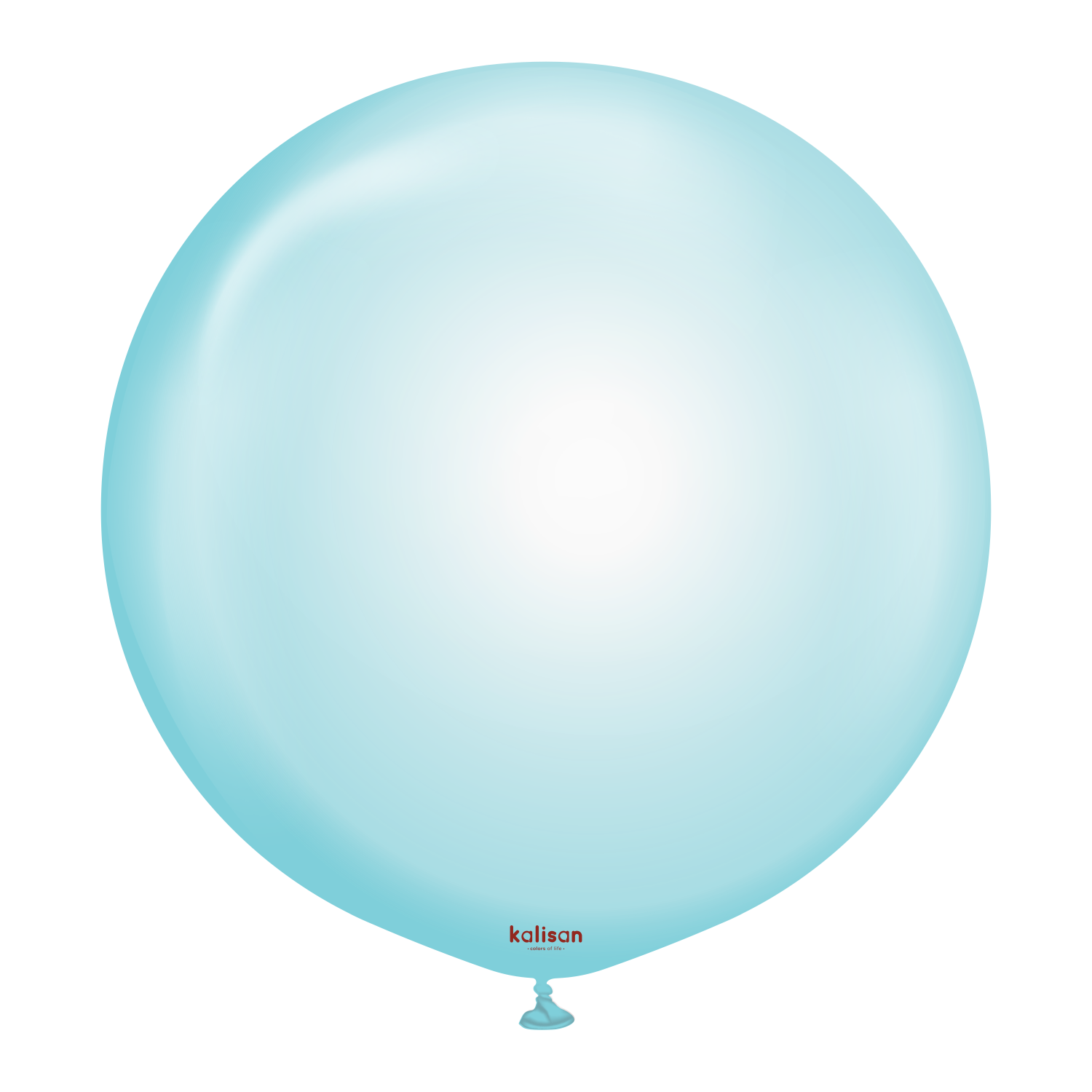 24" Riesenballon Pure Crystal Blue (10 Stück)
