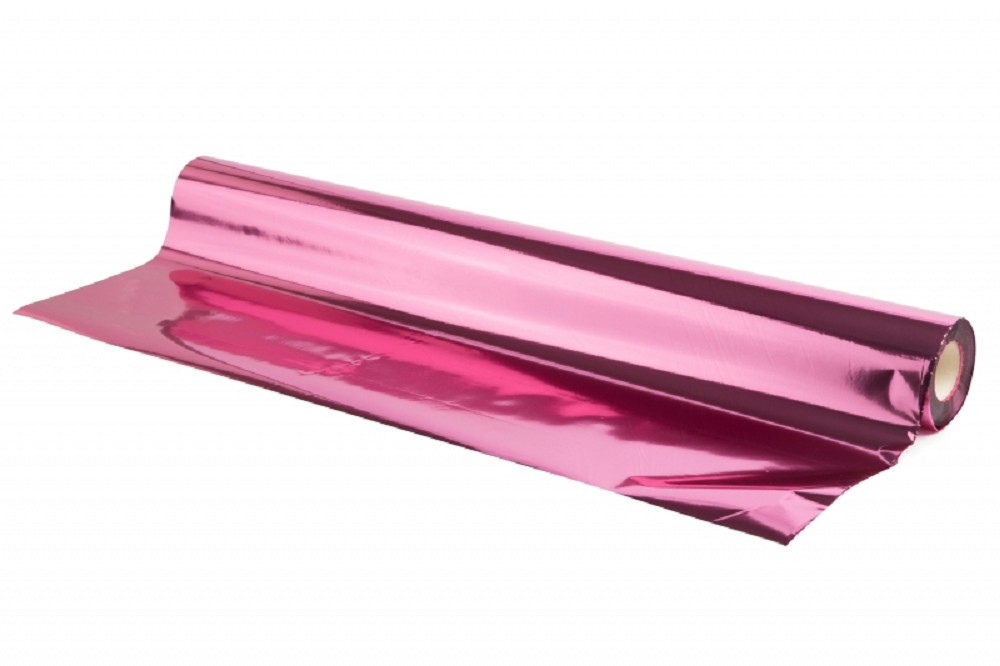 Folienrolle 70cm x 100m Pink