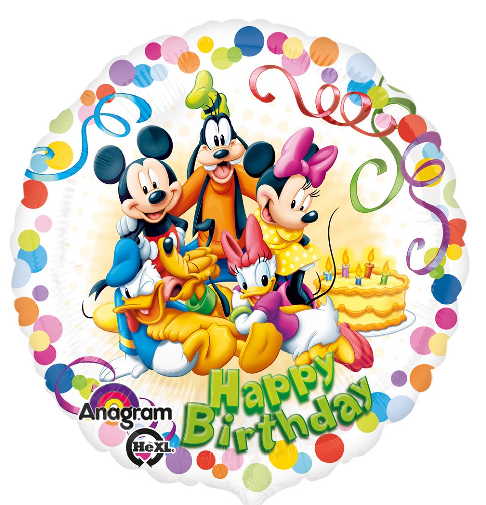 18" Mickey & Freunde Party