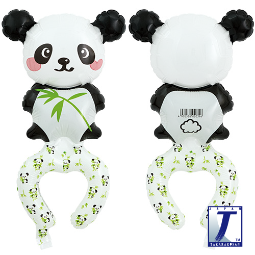 5" Wrap around Friends Charming Panda (mit Ventil)
