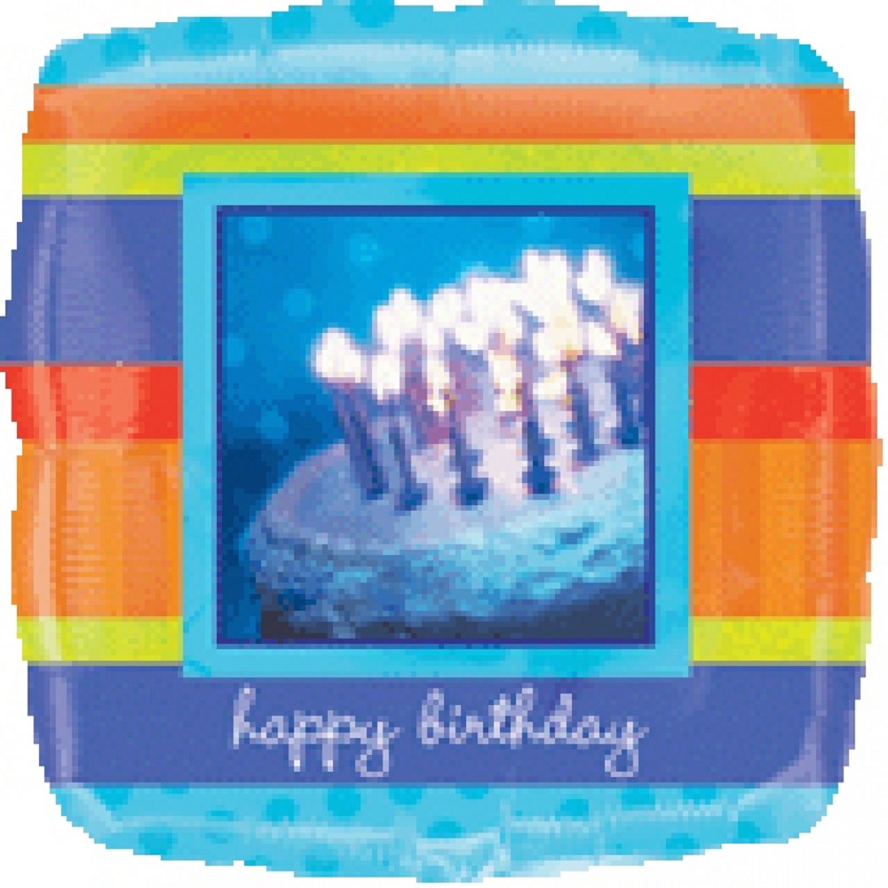 18" Foto-Cake Birthday
