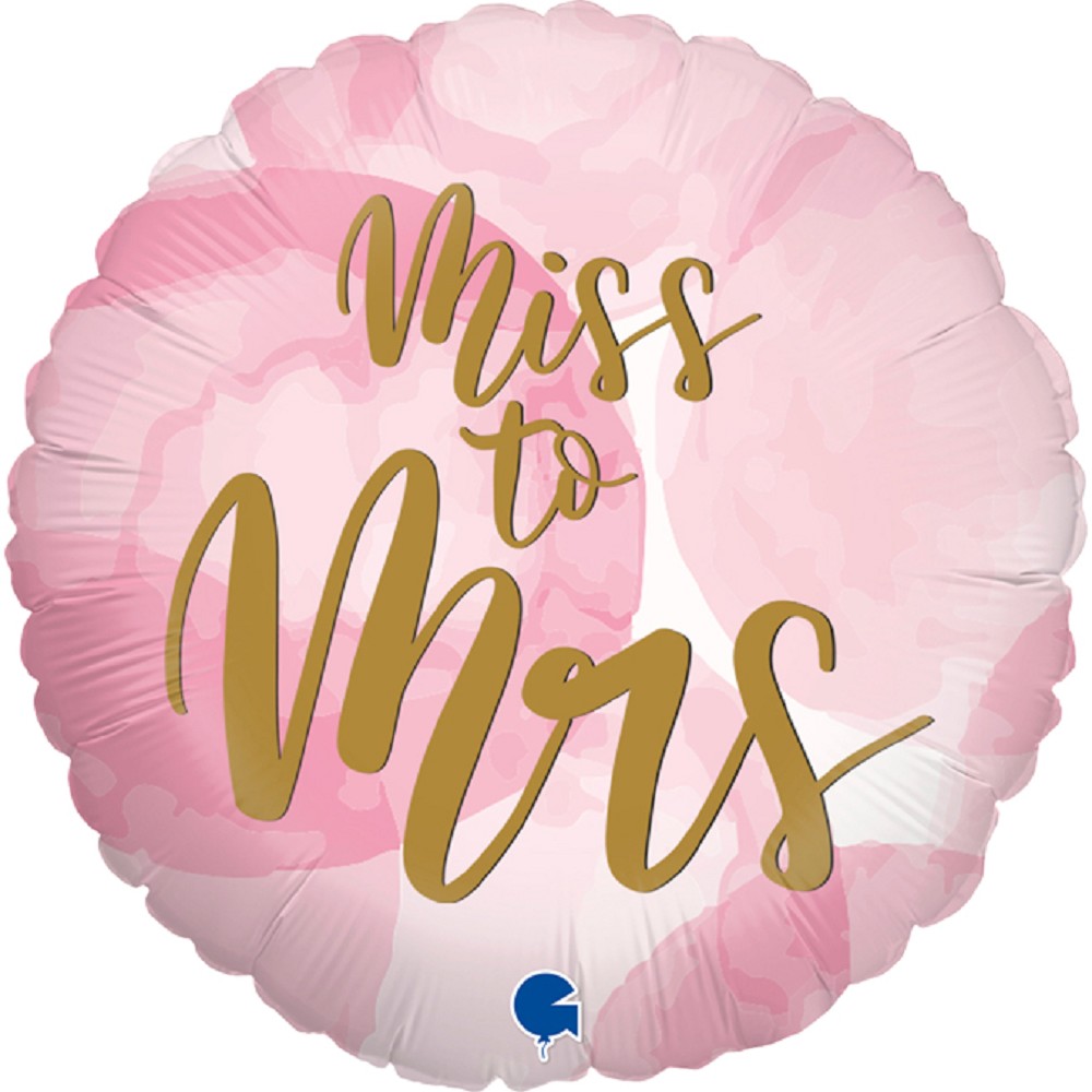 18" Bride To Be - Miss to Mrs.