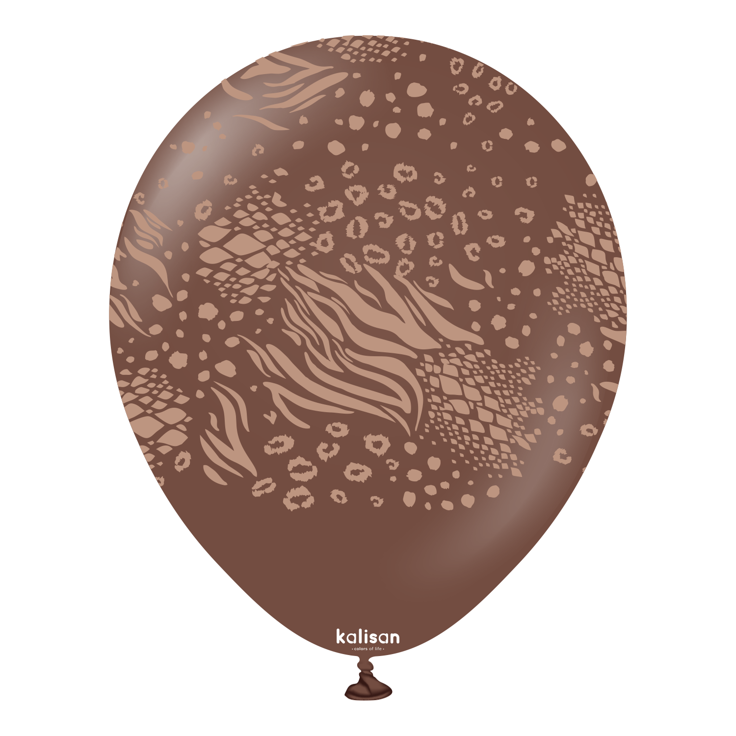 12" Safari Mutant Chocolate Brown - Light Brown (25 Stück)