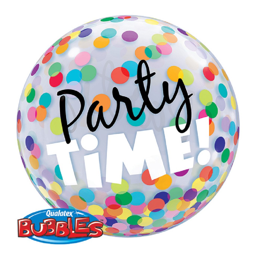 22" Single Bubble Party Time