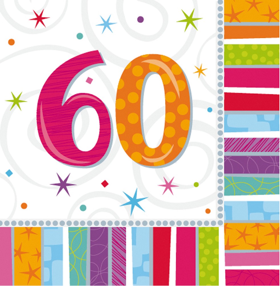 Radiant Birthday "60"