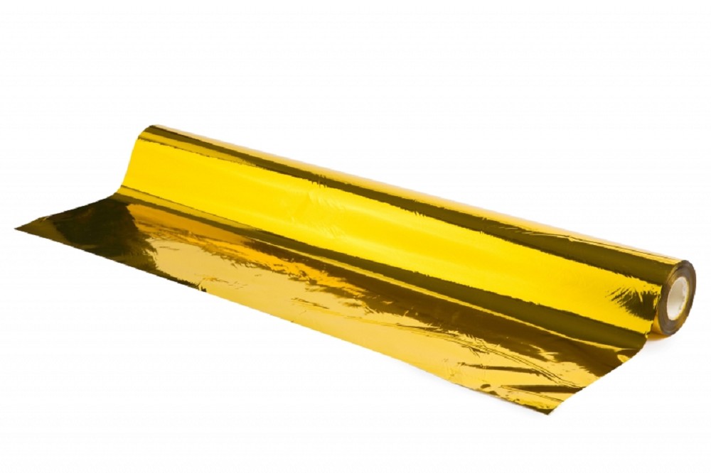 Folienrolle 70cm x 100m Gold