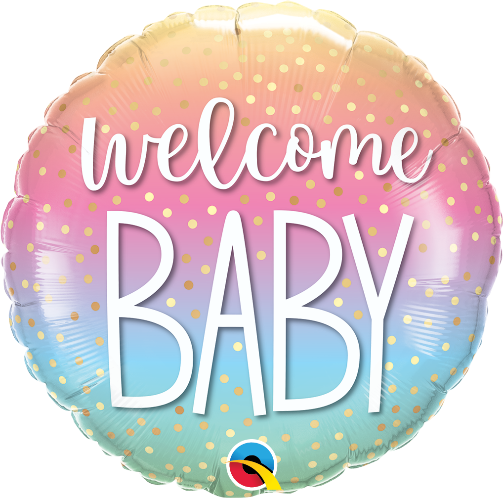 18" Welcome Baby Confetti