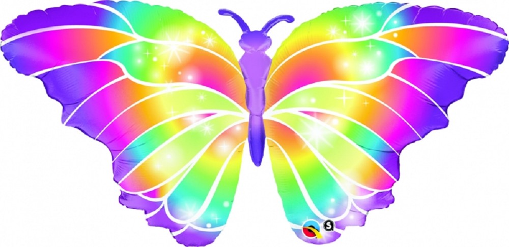 44" Luminous Butterfly