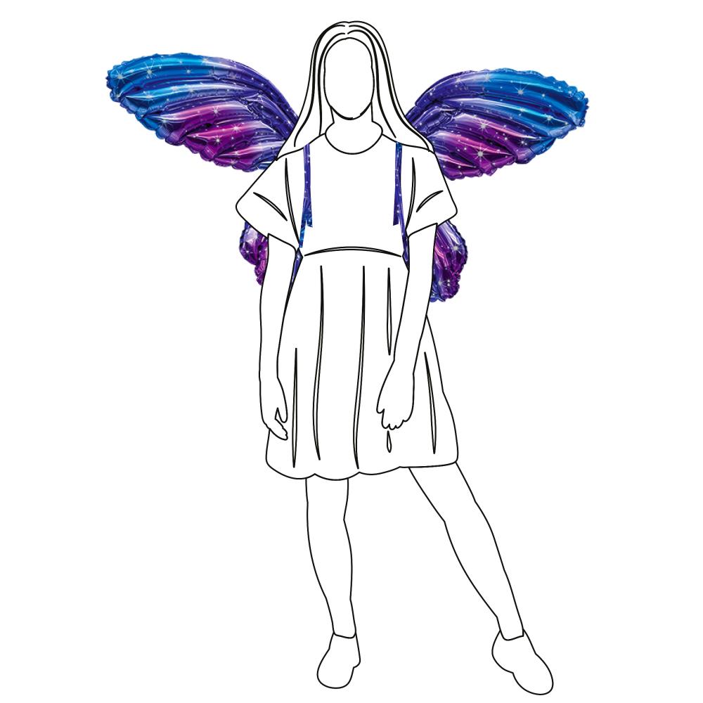 36" Butterfly Wings Galaxy Morpho (für Luftbefüllung)
