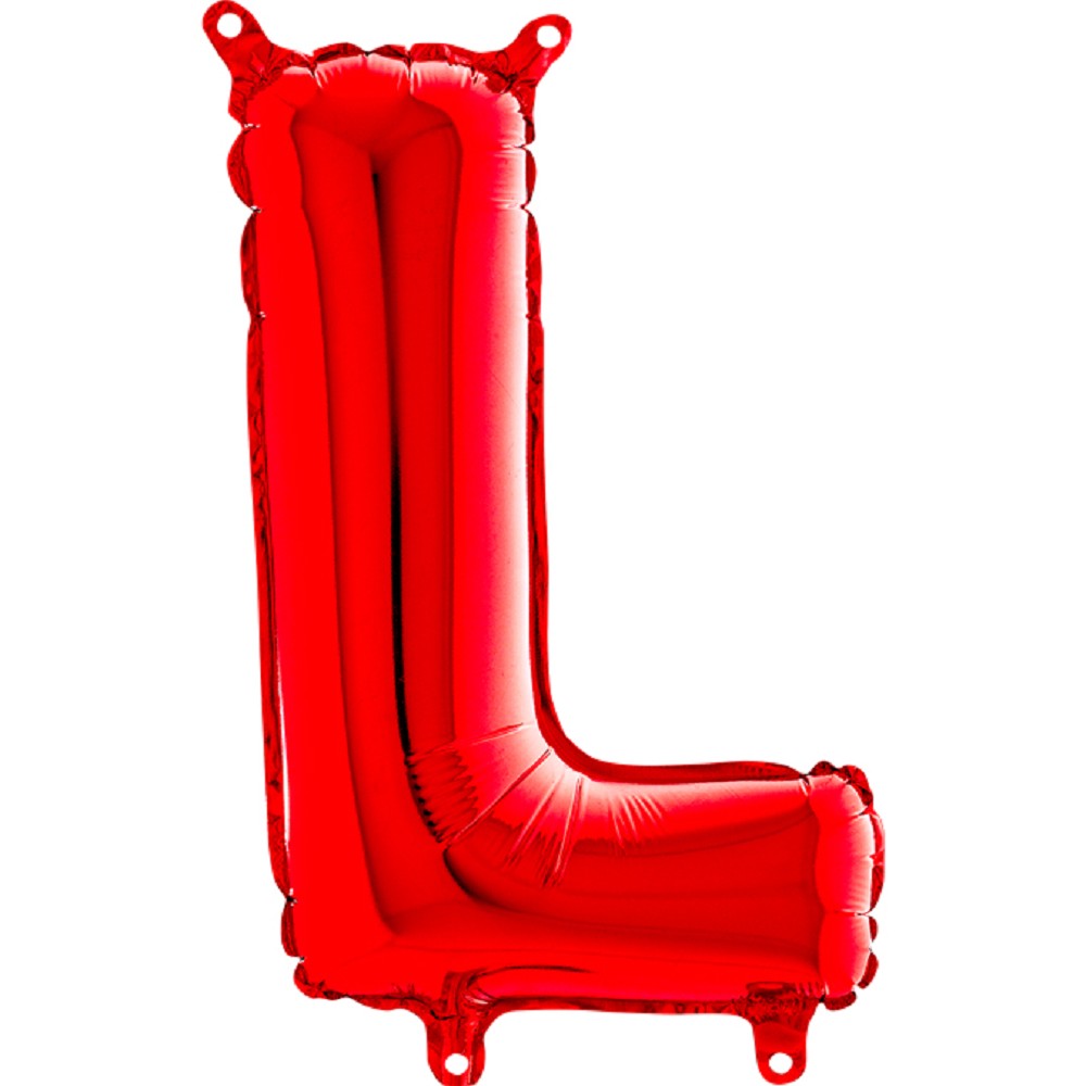 14" Folienbuchstabe "L" Red