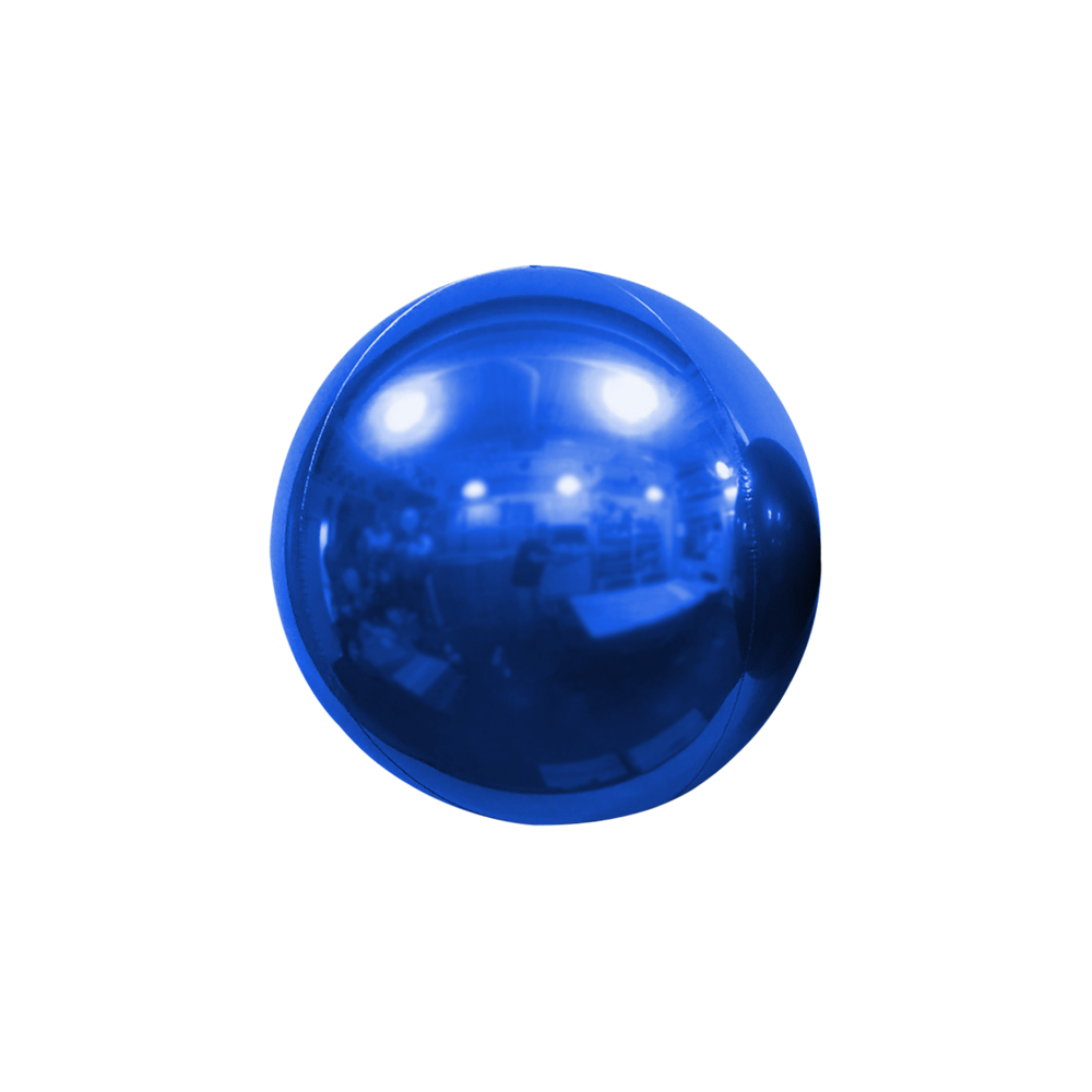 16" Deko-Kugel blau