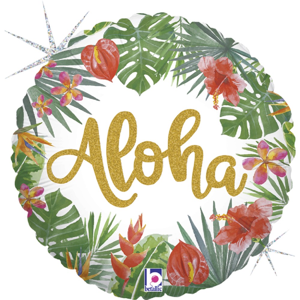 18" Tropical Aloha